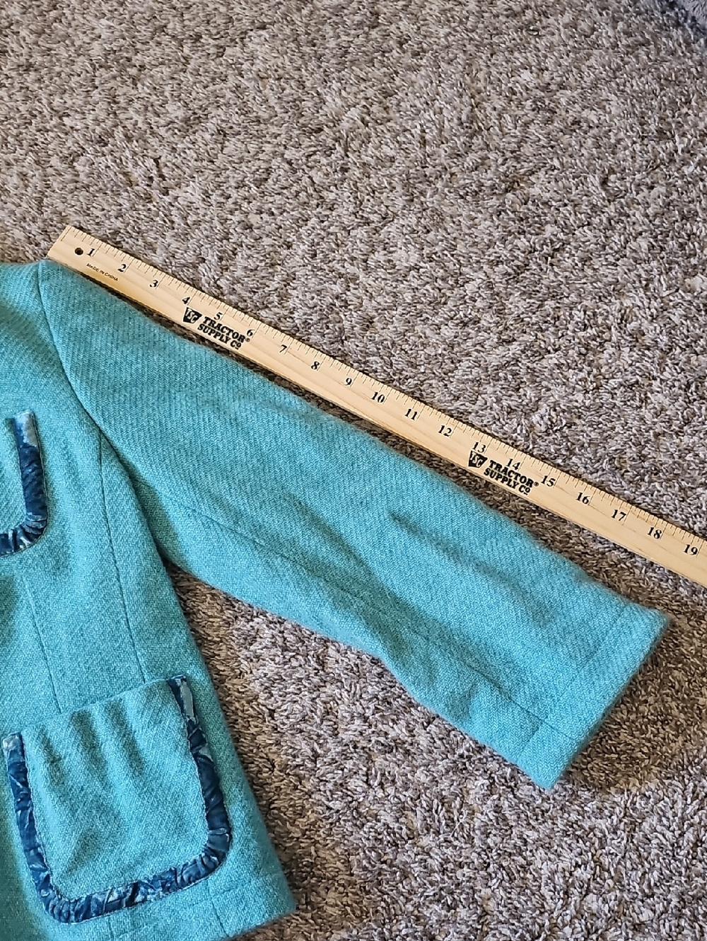 STUNNING VINTAGE BANANA REPUBLIC WOOL VELVET TRIM BLAZER - Picture 5 of 8